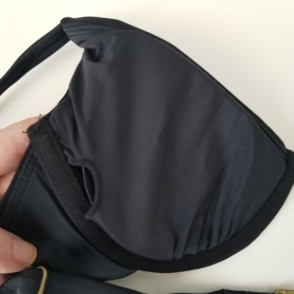 NWT Andie Swim Black The Sicily Top Size S - Picture 10 of 11